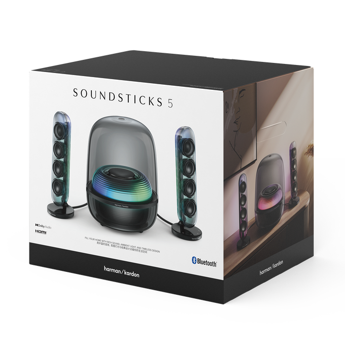 Harman Kardon SoundSticks 5 | Altavoz Bluetooth de 2.1 canales con