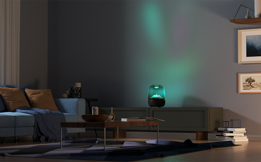 Harman Kardon Aura Studio 5 Campo de sonido constante con diseño de altavoz de 3 vías - Image